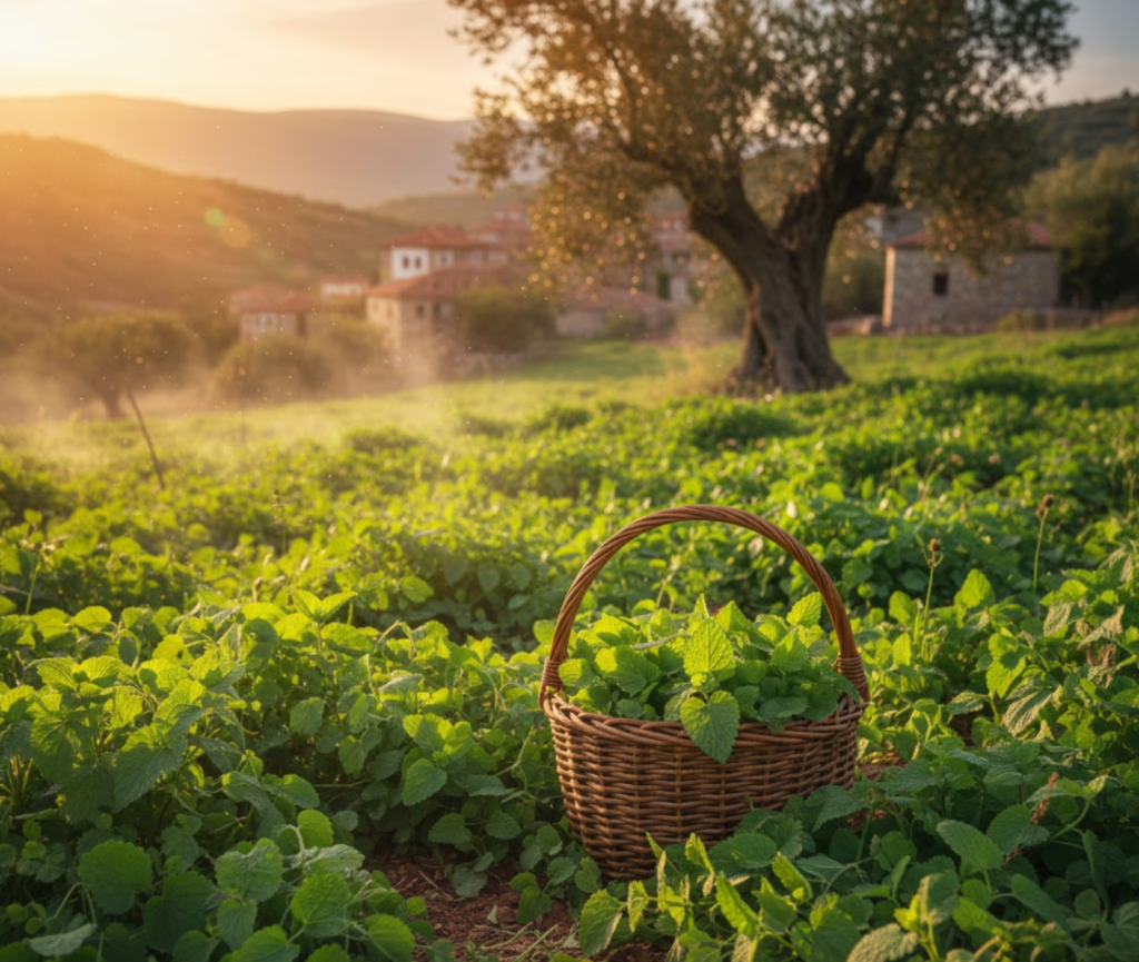 Zitronenmelisse Anwendung gegen Lippenherpes und Unruhe