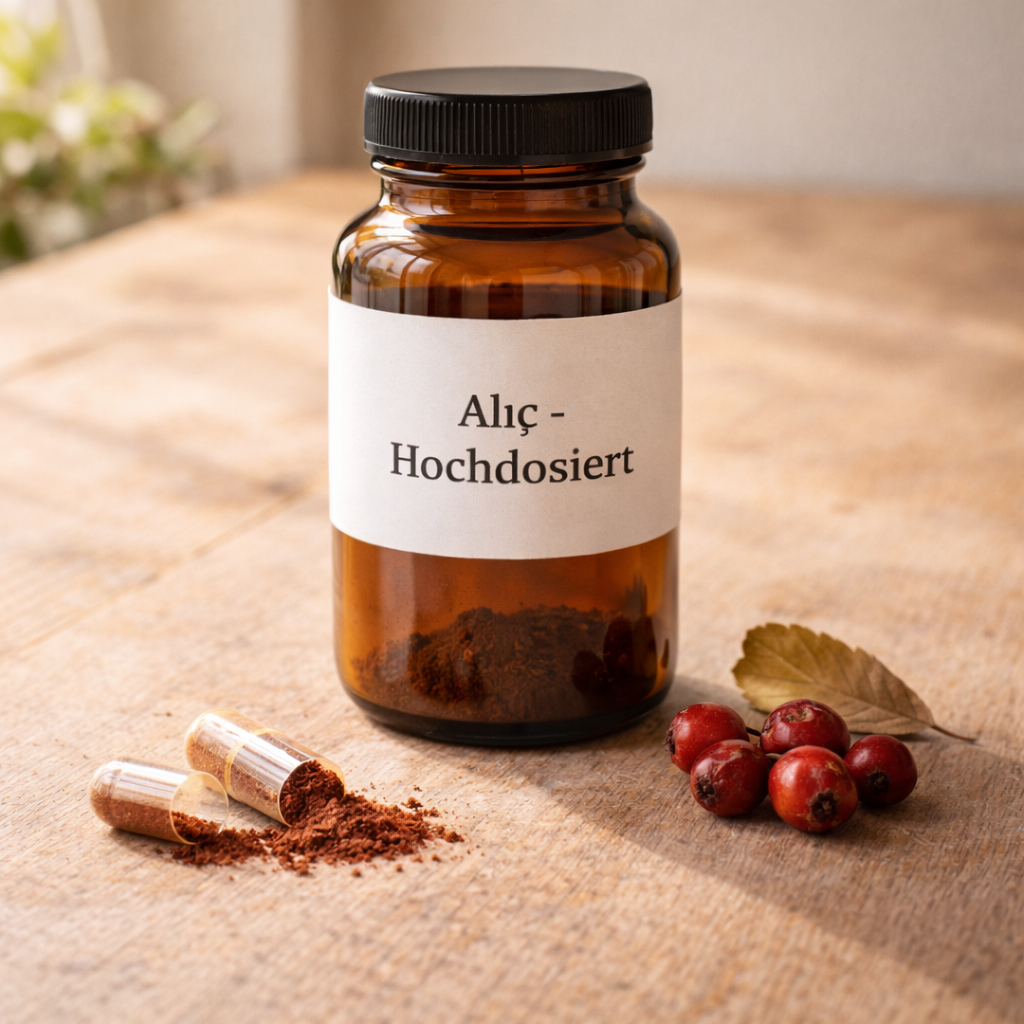 Standardisierter Weißdorn-Extrakt in Kapseln: Die moderne und präzise Methode zur gezielten Unterstützung der Herzleistung.